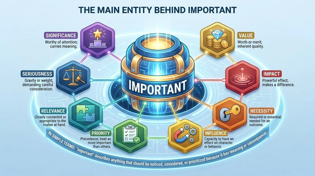 Main Entity Behind Important