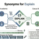 synonyms for explain