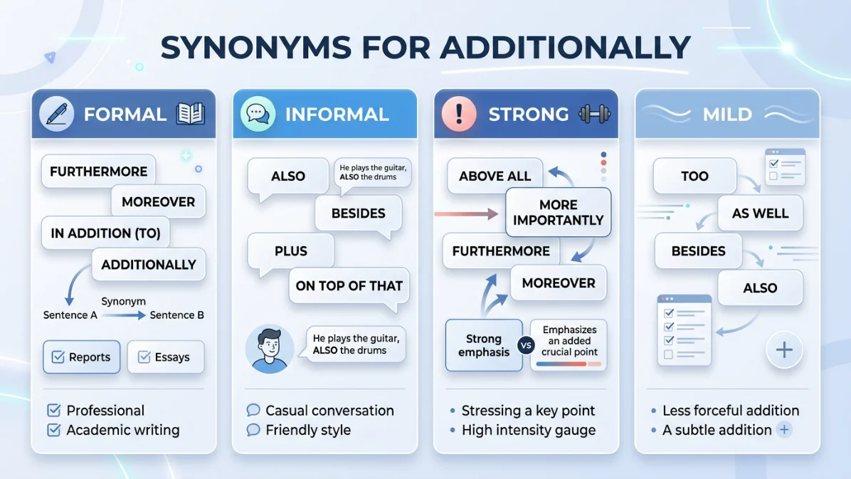 synonyms for additionally
