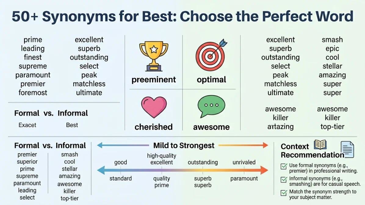 synonyms for best