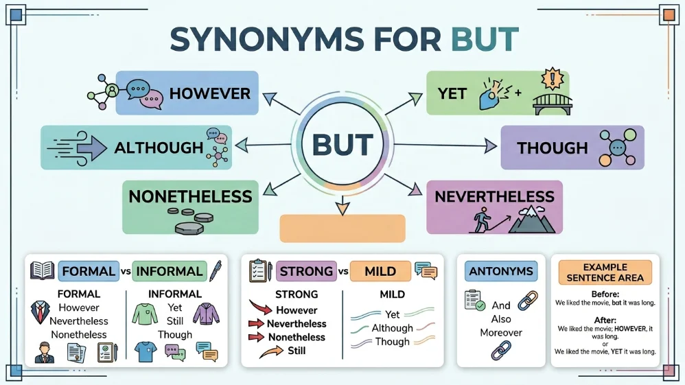 synonyms for but
