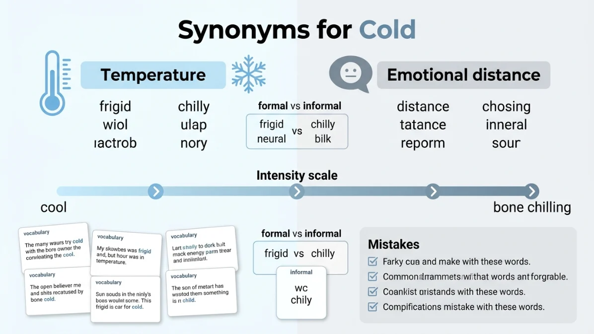 synonyms for cold