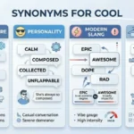 synonyms for cool