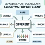 synonyms for different