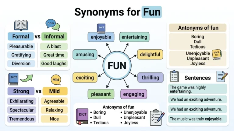 synonyms for fun