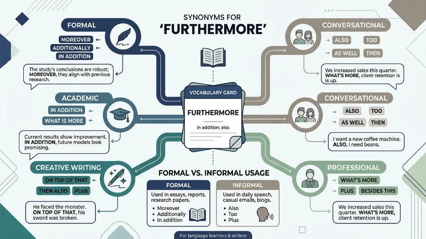 synonyms for furthermore