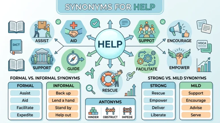 synonyms for help