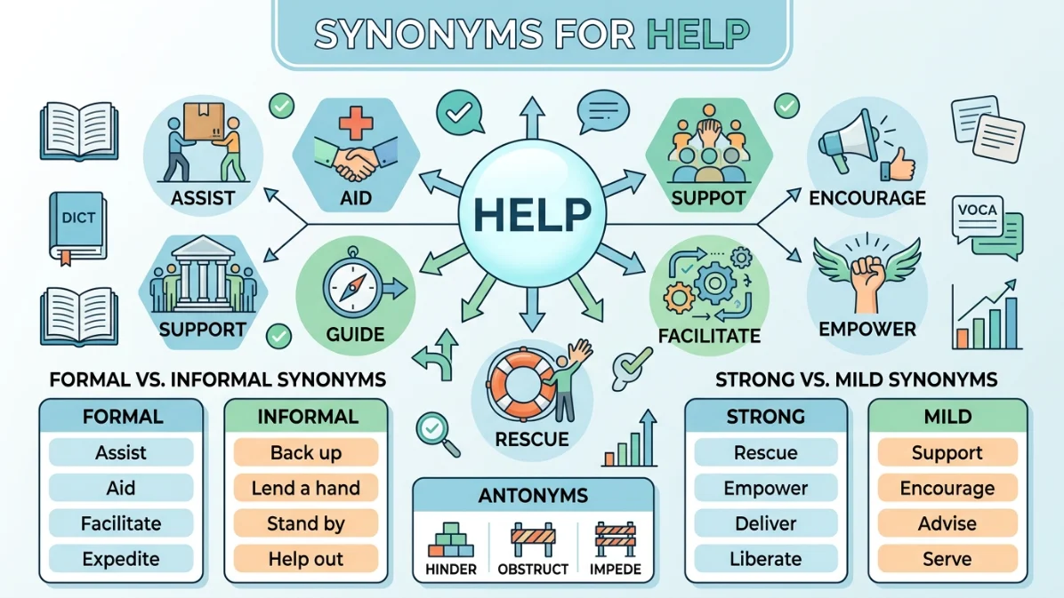 synonyms for help