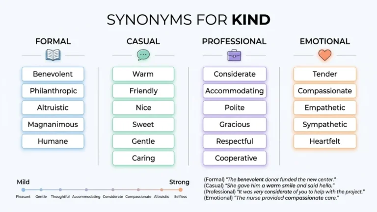 synonyms for kind