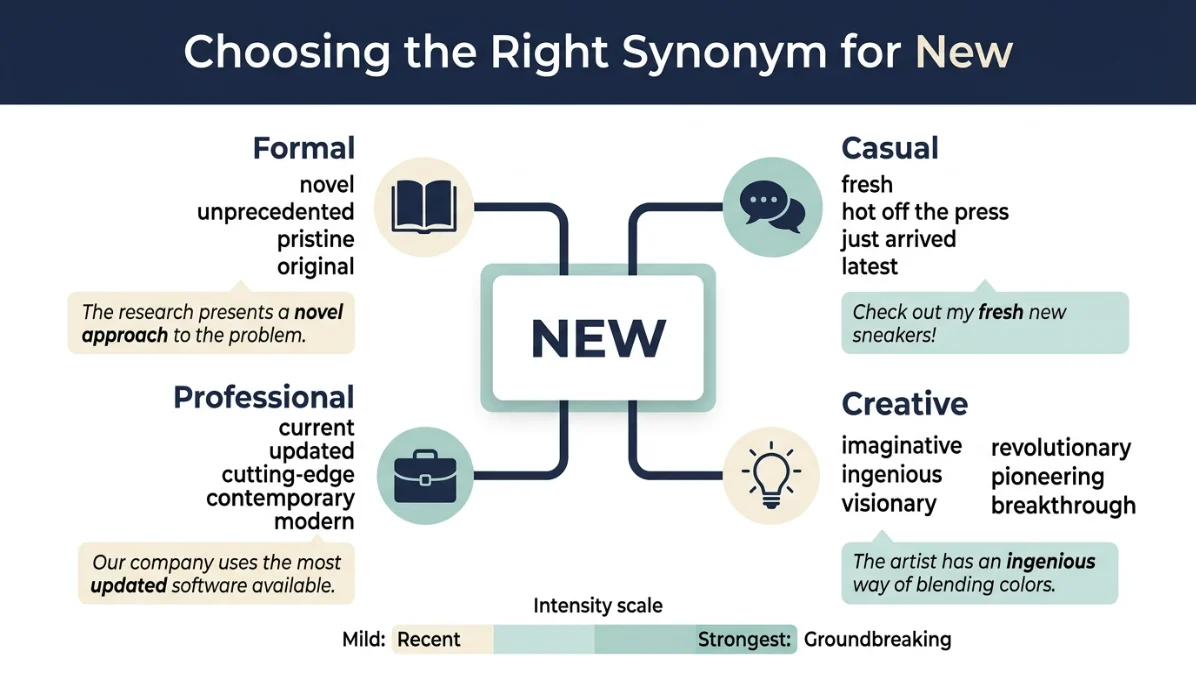synonyms for new