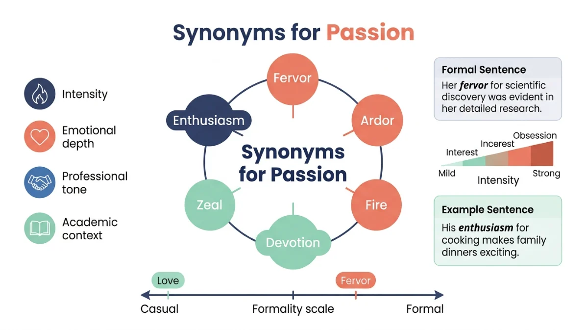 synonyms for passion