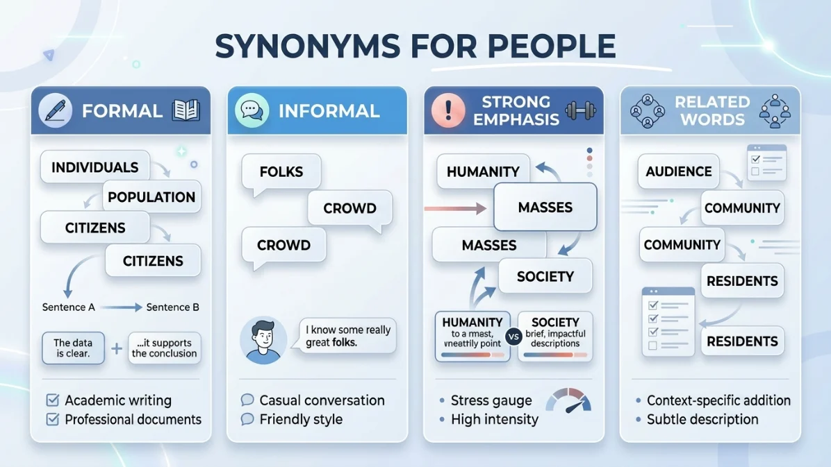 synonyms for people