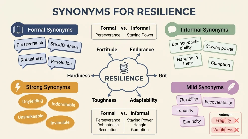 synonyms for resilience