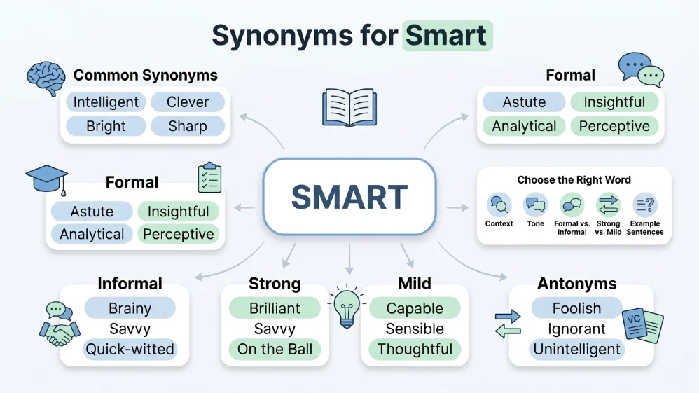synonyms for smart