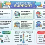 synonyms for support