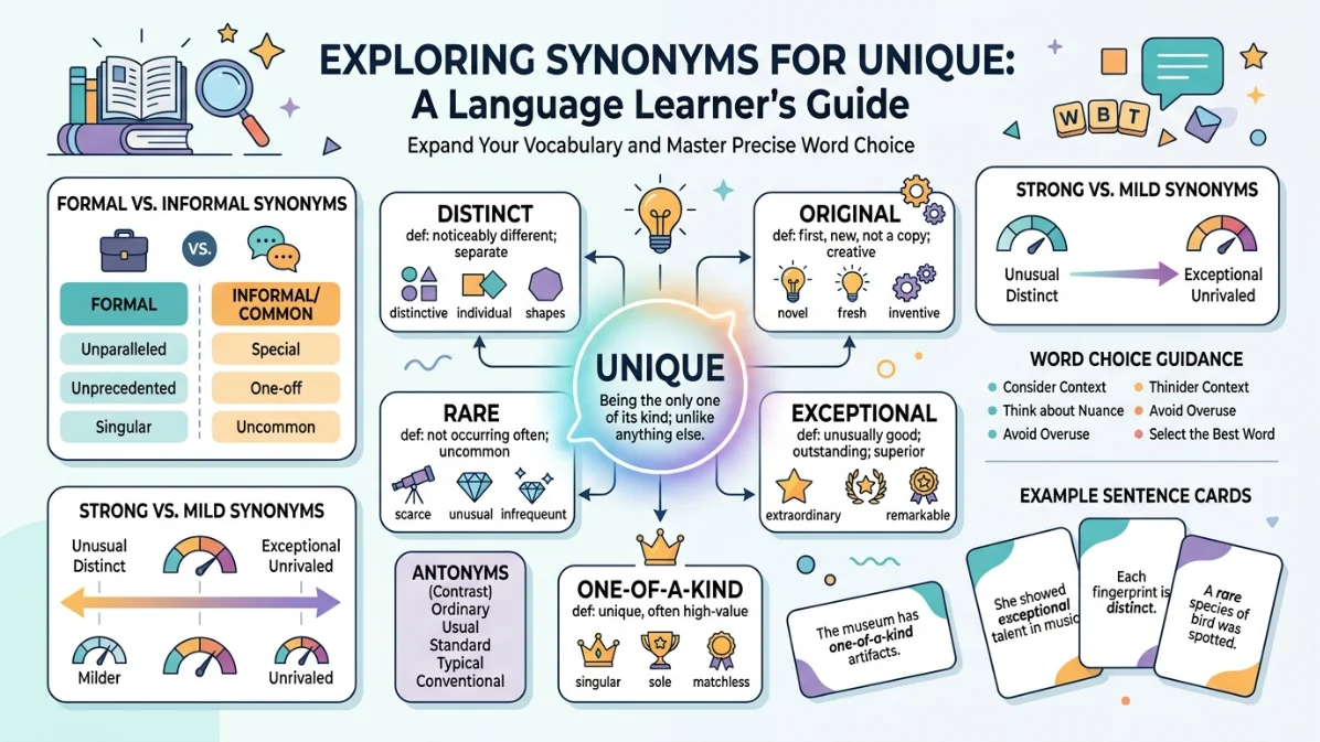 synonyms for unique