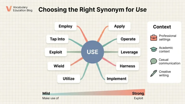 synonyms for use