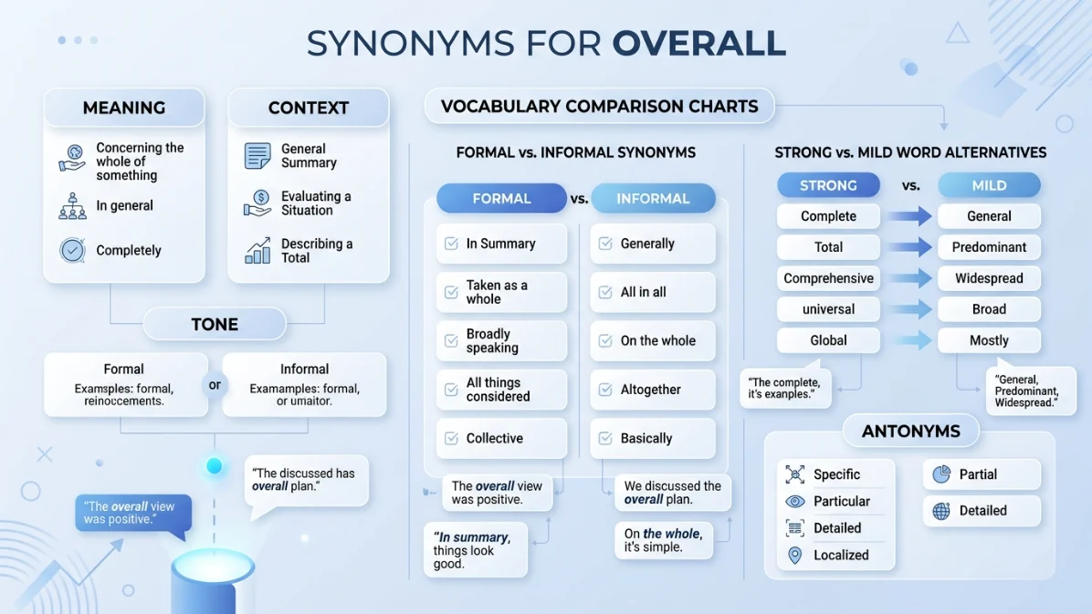 synonyms for overall