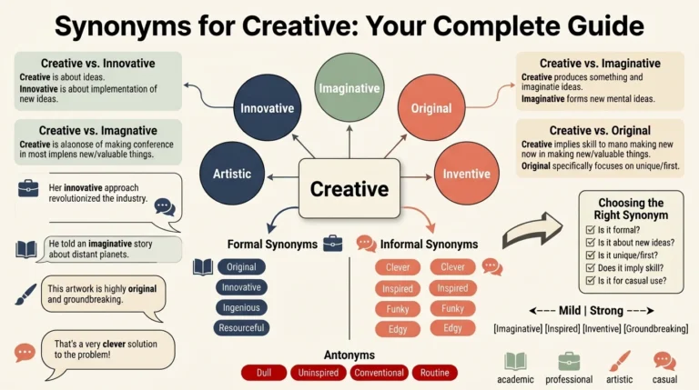 synonyms for creative