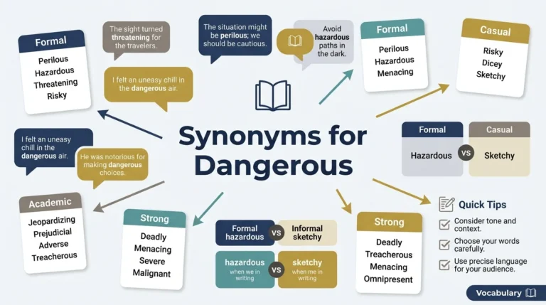 synonyms for dangerous