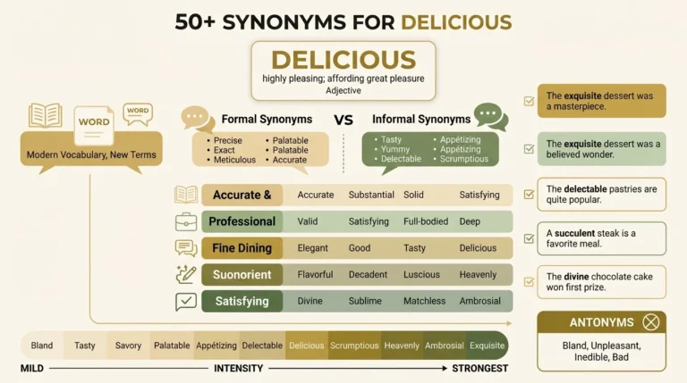 synonyms for delicious