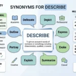 synonyms for describe