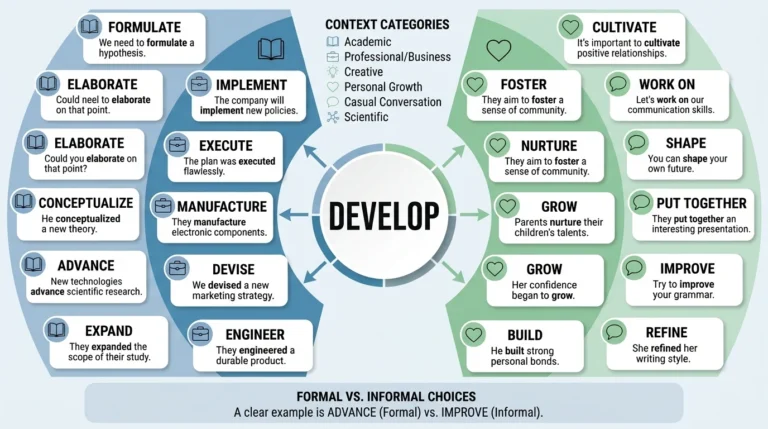 synonyms for develop
