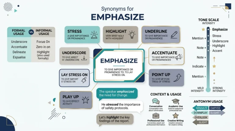 synonyms for emphasize