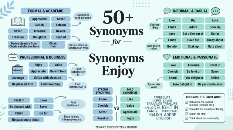 synonyms for enjoy