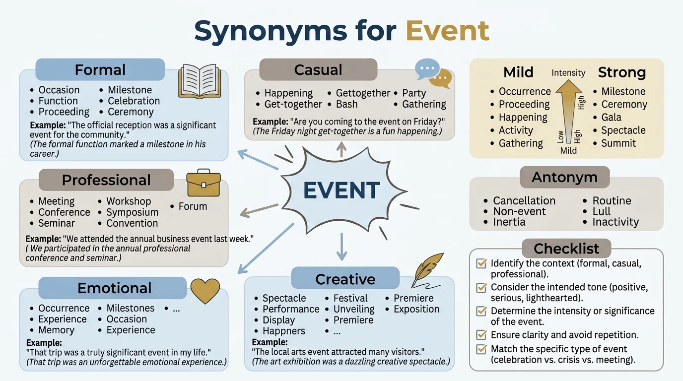 synonyms for event