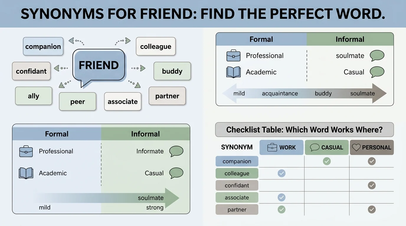 synonyms for friend