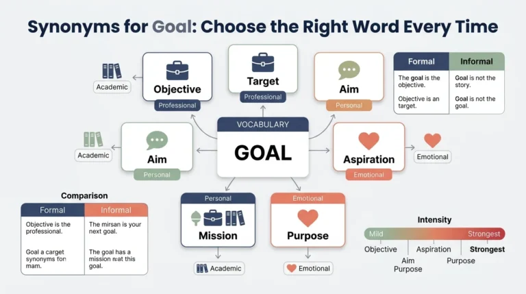synonyms for goal