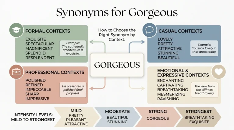 synonyms for gorgeous