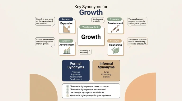 synonyms for growth