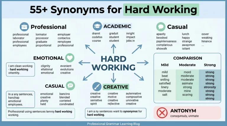 synonyms for hard working