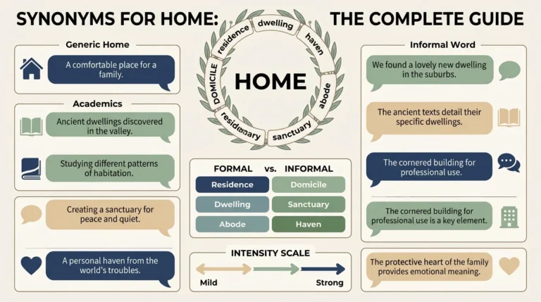 synonyms for home