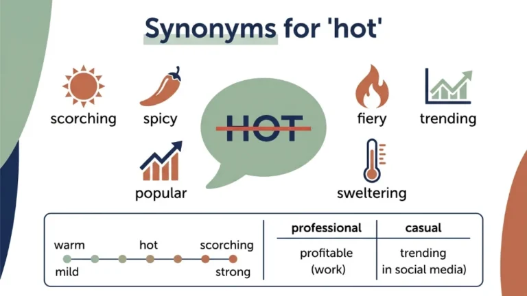 synonyms for hot