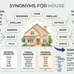 synonyms for house