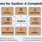 synonyms for justice