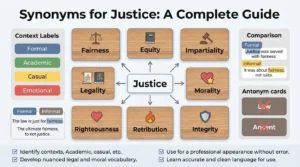 synonyms for justice
