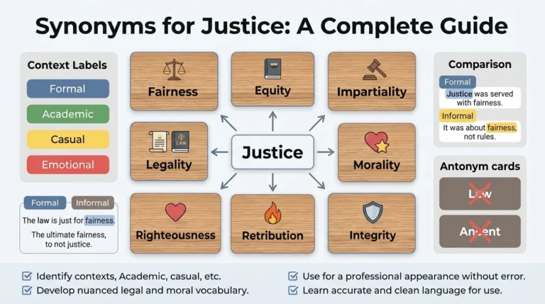 synonyms for justice