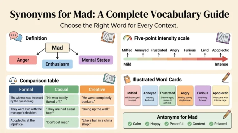 synonyms for mad