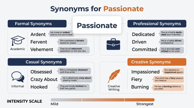 synonyms for passionate