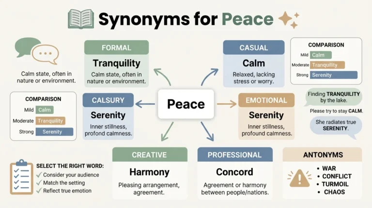 synonyms for peace