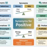 synonyms for positive