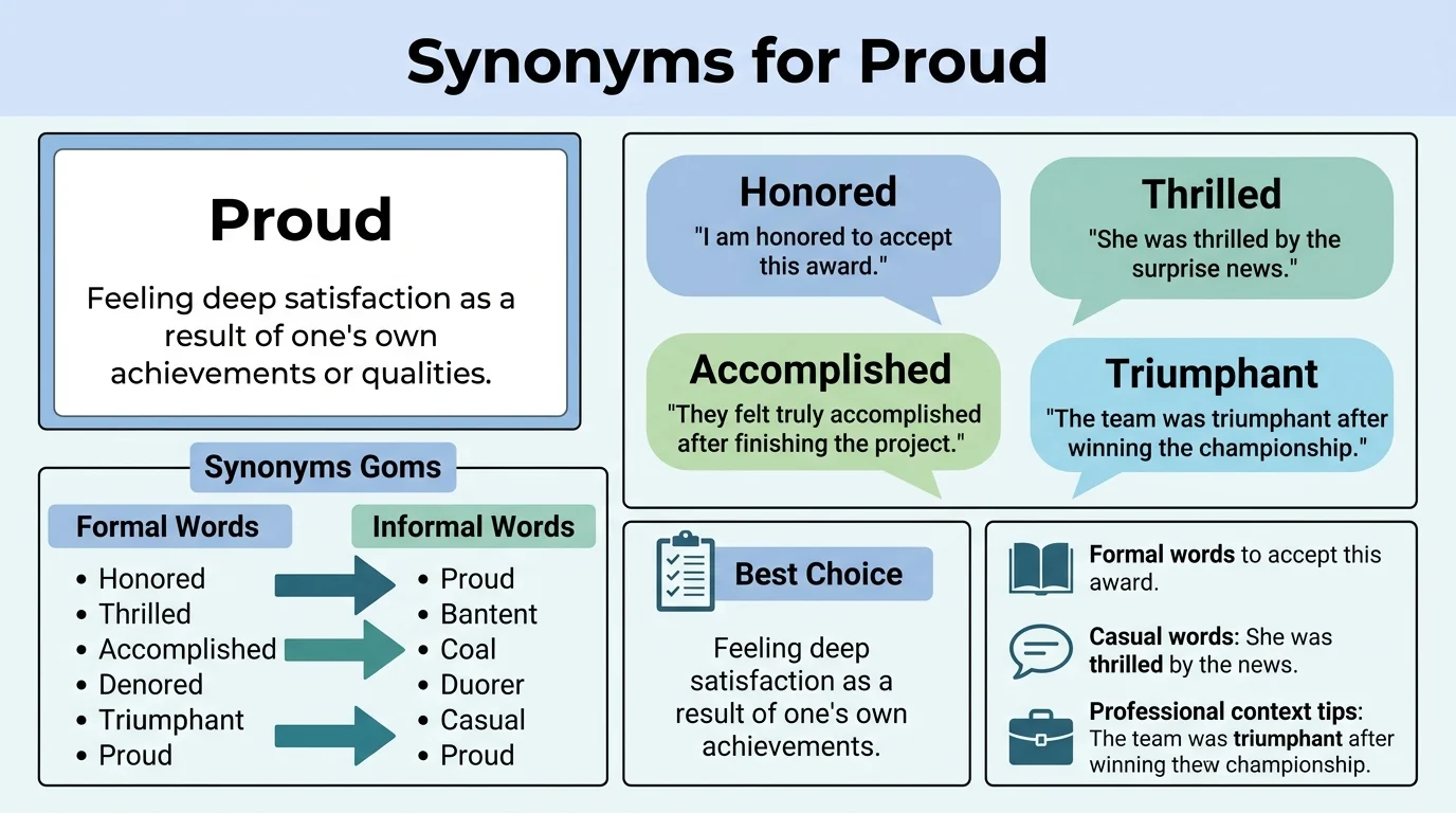 synonyms for proud
