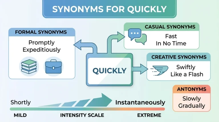 synonyms for quickly