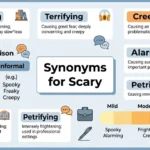 synonyms for scary