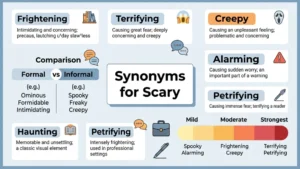 synonyms for scary