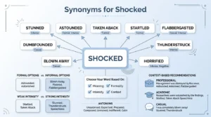 synonyms for shocked